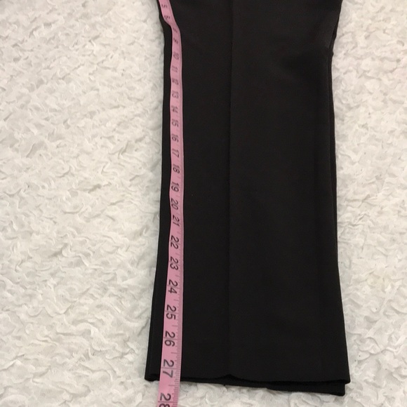 VINCE CAMUTO Black Work Pants Business Casual Trousers. . Size 8 - Picture 7 of 9